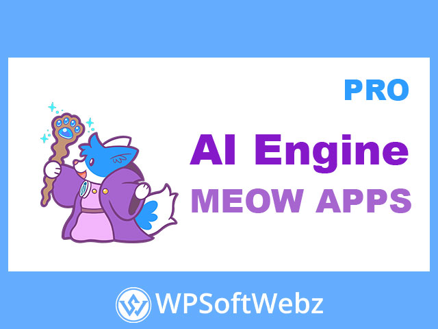 AI Engine Pro by Meow Apps | ChatGPT-like Chatbot Plugin - Latest Version