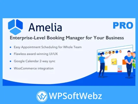 Amelia – Enterprise-Level Appointment Booking WordPress Plugin