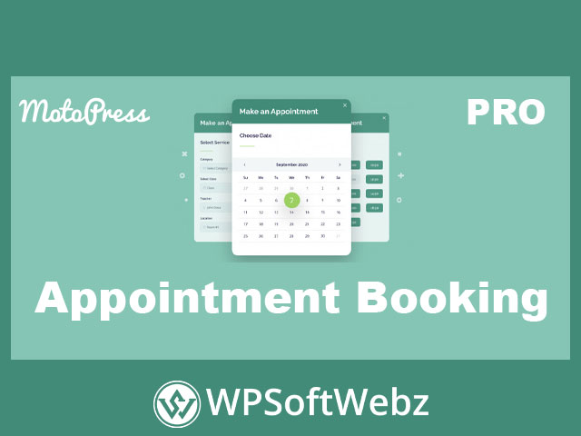 Appointment Booking - By MotoPress