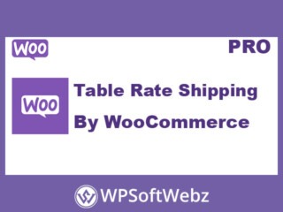 WooCommerce Table Rate Shipping