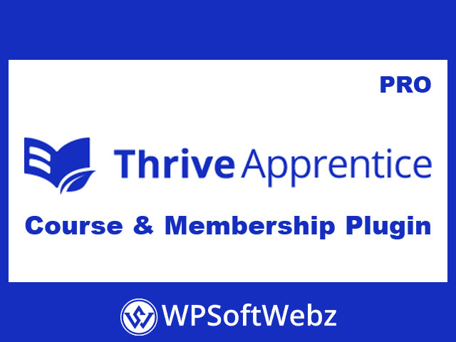 Thrive Apprentice - WordPress Course and Membership Plugin