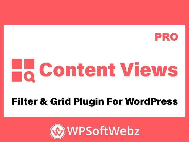 Content Views Pro - The Best WordPress Filter & Grid Plugin