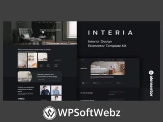 Interia - Interior Design Elementor Template Kit