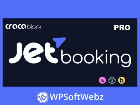 JetBooking Plugin For Elementor, Gutenberg & Bricks - By Crocoblock