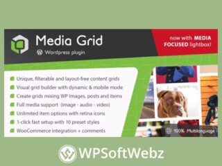 Media Grid - Wordpress Responsive Portfolio