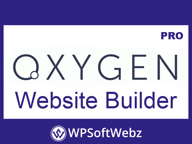 Oxygen Builder - Visual Site Builder For WordPress & WooCommerec