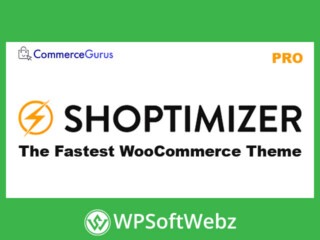 Shoptimizer - The Fastest WooCommerce Theme