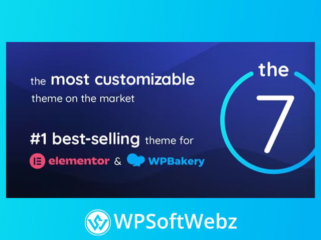 The7 - Most Customizable WordPress Theme & Website Builder