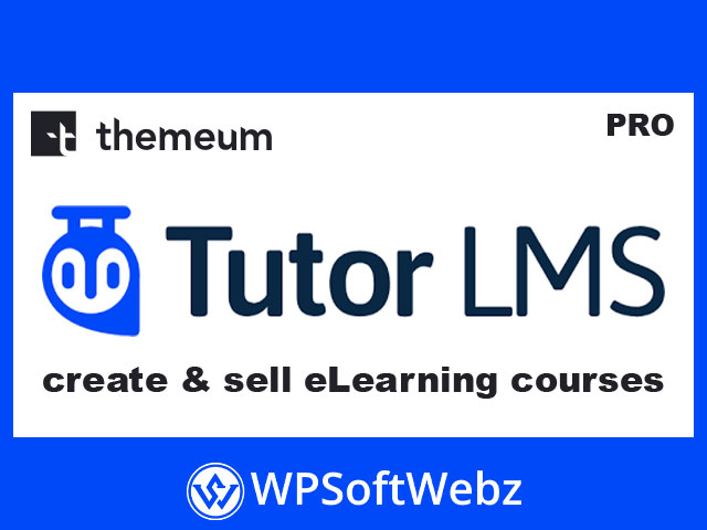 Tutor LMS Pro WordPress Plugin