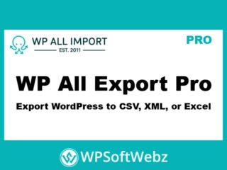 WP All Export Pro Plugin