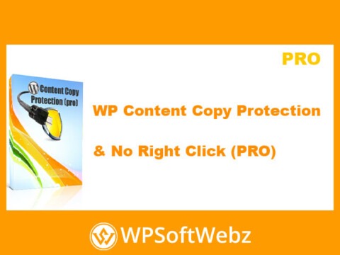 WP Content Copy Protection & No Right Click (PRO)