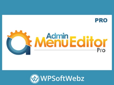 Admin Menu Editor Pro Includes Addons