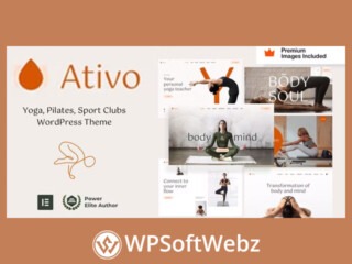 Ativo Theme - Pilates Yoga Theme For WordPress