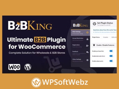 B2BKing - The Ultimate WooCommerce B2B & Wholesale Plugin