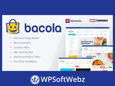 Bacola - Grocery Store and Food eCommerce Theme