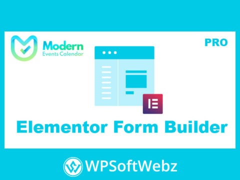 Elementor Form Builder for Modern Events Calendar - MEC Addon