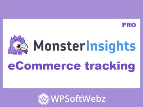 MonsterInsights eCommerce tracking Addon