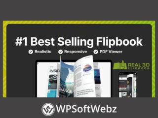 Real 3D FlipBook PDF Viewer WordPress Plugin