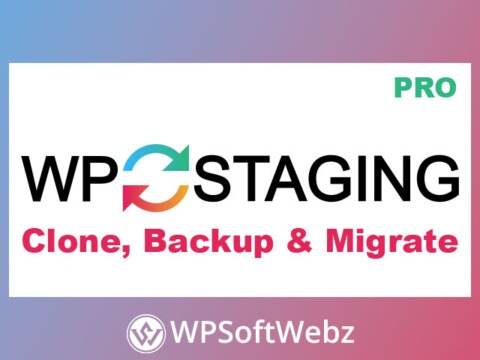 WP Staging Pro - WordPress Backup and Migration Plugin