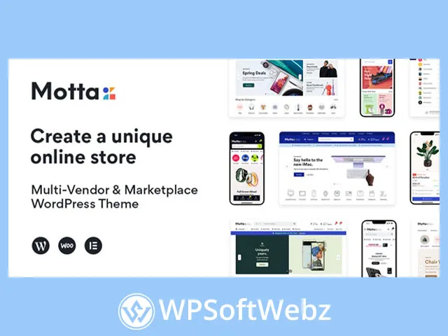 Motta Theme - Multi-Vendor and Marketplace Theme For WordPress