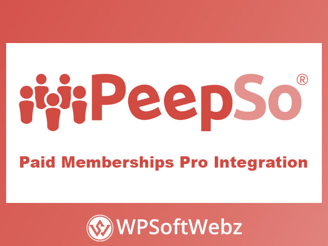 PeepSo Paid Memberships Pro Integration