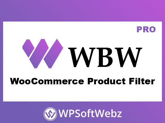 WooCommerce Product Filter Pro by WooBeWoo