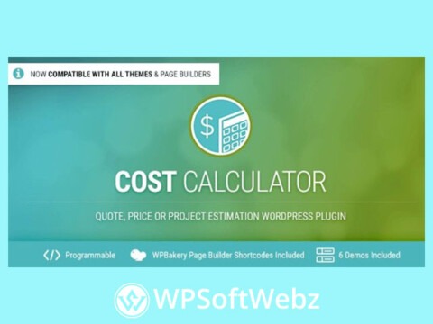 Cost Calculator WordPress Plugin