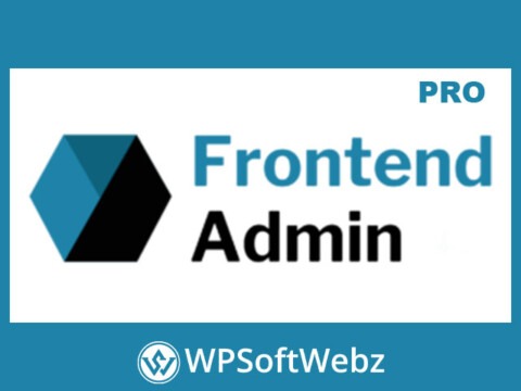 Frontend Admin Pro - By DynamiApps