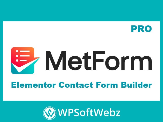 MetForm Pro - Elementor Contact Form Builder