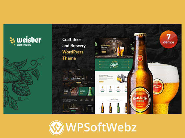 Weisber Theme - Craft Beer & Brewery WordPress Theme