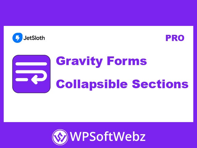 Gravity Forms Collapsible Sections - JetSloth