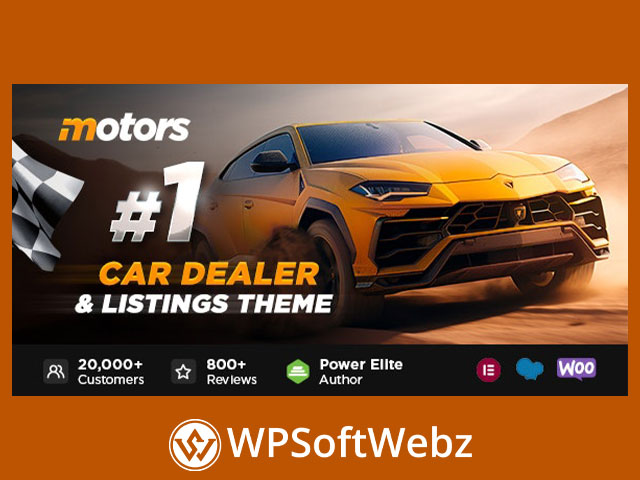 Motors WordPress Theme | Motors - Car Dealer, Rental & Listing WordPress theme