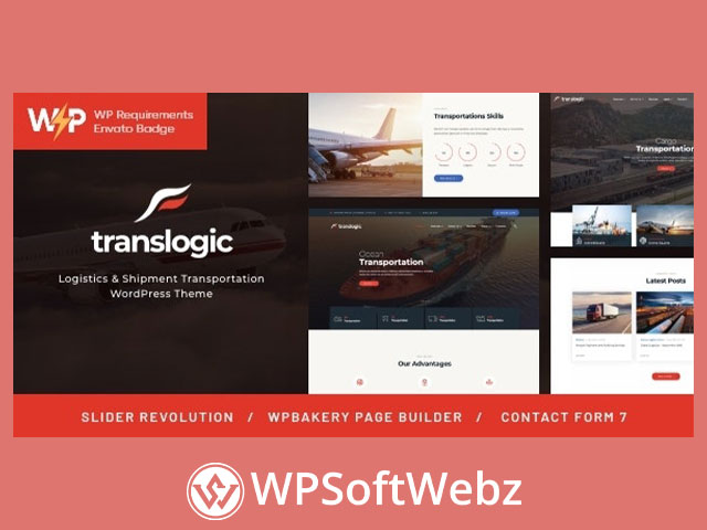 Translogic Theme | Logistics & Shipment Transportation WordPress Theme