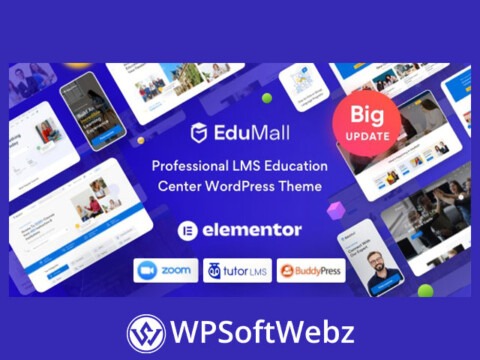 EduMall LMS Education WordPress Theme