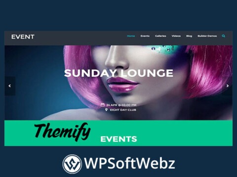 Themify Event Premium WordPress Theme