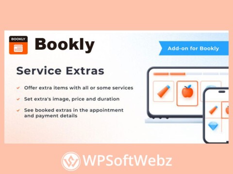 Bookly Service Extras Add-on | WPSoftWebz