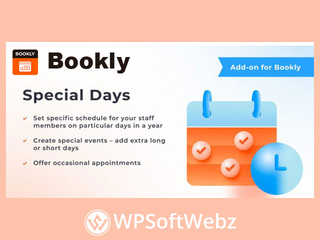 Bookly Special Days Add-on