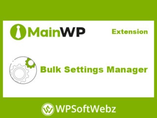 MainWP Bulk Settings Manager Extension