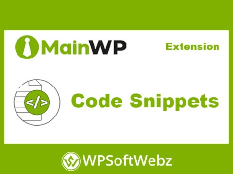 MainWP Code Snippets Extension