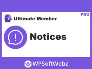 Ultimate Member Notices Addon