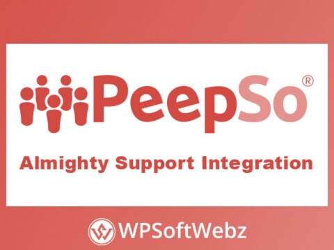 PeepSo Almighty Support Integration