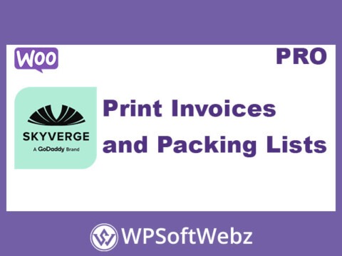 WooCommerce Print Invoices & Packing Lists extension