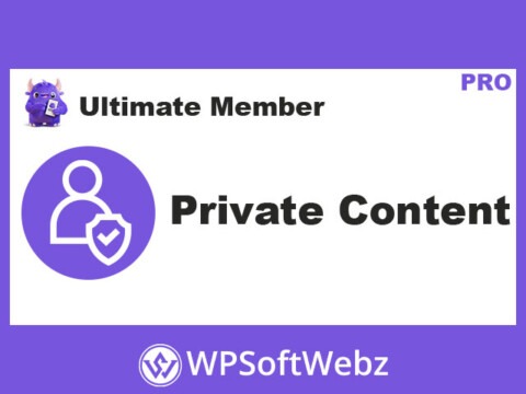 Ultimate Member Private Content Addon