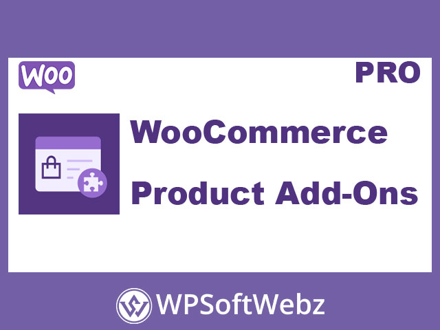 WooCommerce Product Add-Ons extension