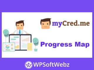 myCred Progress Map Add-on WordPress Plugin