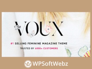 The Voux - A Comprehensive Magazine WordPress Theme