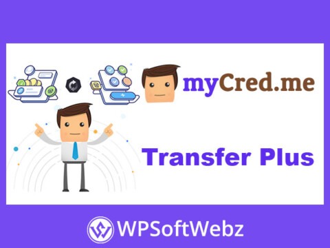 myCred Transfer Plus add-on for WordPress