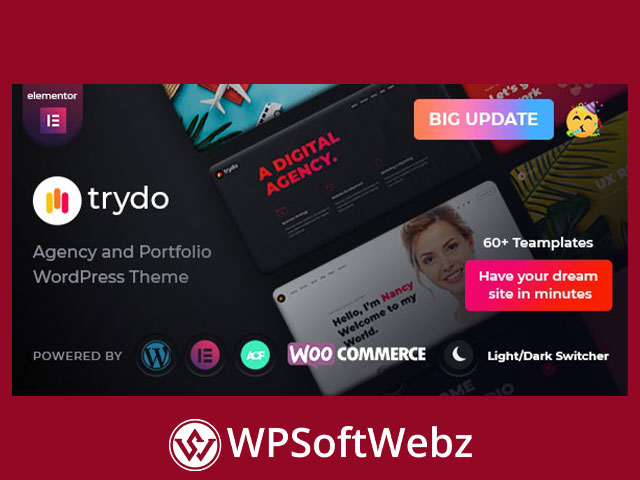 Trydo - The Ultimate Creative Agency WordPress Theme