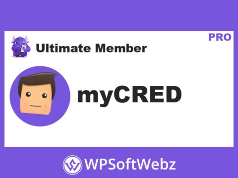 Ultimate Member myCRED Addon