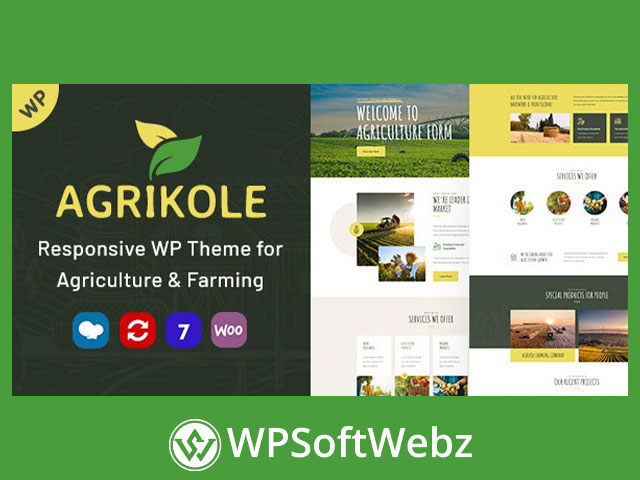 Agrikole | Responsive WordPress Theme for Agriculture & Farming